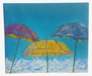 Original Palm Beach Acrylic On Canvas Chairish - Acrylic Paint