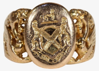 Antique Gold Intaglio Ring From The Duke Of Leinster, - Bracelet