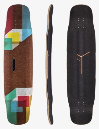 Loaded Tesseract Longboard Deck - Loaded Tesseract Longboard Skate Deck 39"