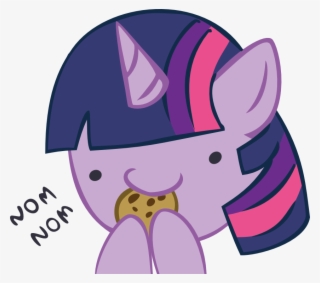 Ponyaddicted On Twitter - Twilight Sparkle Eating A Cookie