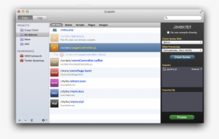 This Application Automatically Minifies Js, Css, Scss- - Codekit App
