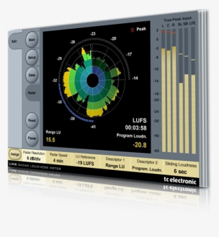 Always On - Tc Electronic Lm6 Radar Loudness Meter Plug-in (native)