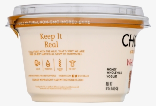 Chobani Yogurt, Greek, Whole Milk, Honey Blended -