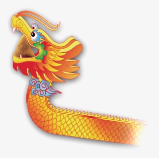Dragon Boat Festival Hd Golden Dragon Png - Cartoon