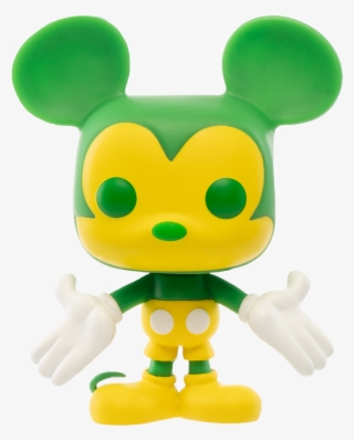 Green & Yellow Mickey Mouse - Green And Blue Mickey Funko