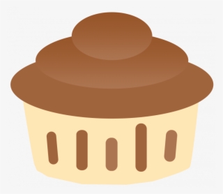 Vanilla Cupcake Clipart Transparent Background - Chocolate Cupcake Art