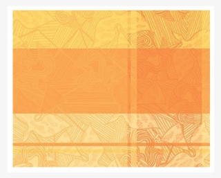 2 Placemat Cm 100% Cotton Yellow And Orange Birds - Patchwork