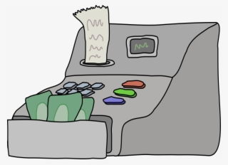 Cash Register - Receipt Cash Register Clipart