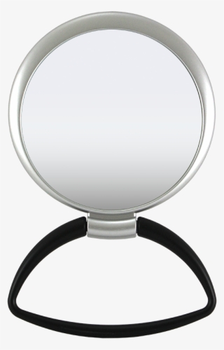 Hanging / Standing Mirror 1x/5x Black Handle, Matte - Swissco Mirror