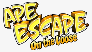 Ape Escape On The Loose Logo Gamescanner - Ape Escape On The Loose [psp Game]