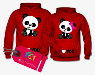 Polerones De Enamorados “i Love You Ositos” - Hot Slipknot Fashion Men's Casual Hooded Long Sleeve