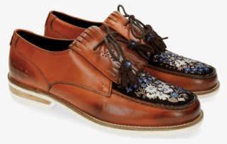 Derby Shoes Kelly 9 Baby Brio Orange Suede Mid Brown - Melvin & Hamilton