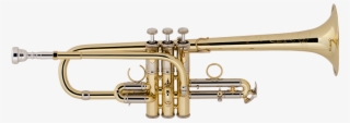 Transparent Trumpet Plastic Clipart Transparent Library - Bach Lt190l1b Commercial Bb-trumpet