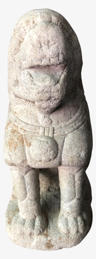 15th Century Chinese Carved Stone Tang Dynasty Guardian - Statue