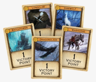The Watchtower, Dragonglass, Warhorse, Direwolf, And - Game Of Thrones Catan: Brotherhood