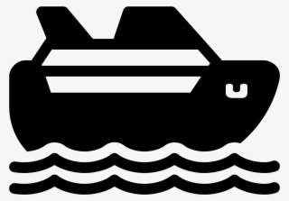 Cruise Ship Filled Icon - Icon