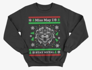 Lion Christmas Sweater - Miss May