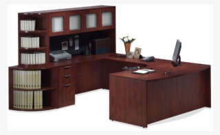 Home Office Desk - Bookcase