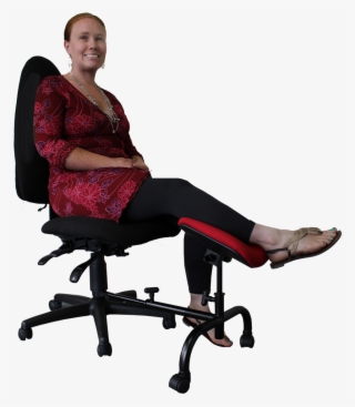 Ergoup Curve Office Leg Rest Ergocurve Red Rest Full - Office Leg Rest