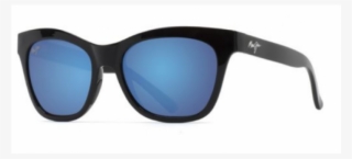 Maui Jim Sweet Leilani B722-02 - Maui Jim Sweet Leilani 722 - Gloss Black/blue Hawaii