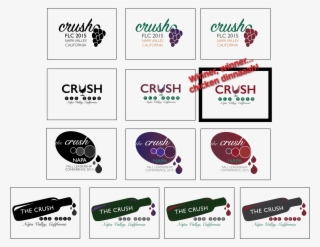 Crush Logo, Flc - Carmine