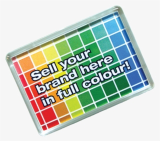 Fridge Magnet Acrylic 72mm X 52mm - 52mm
