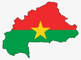 Voices From The Field - Burkina Faso Flag Map