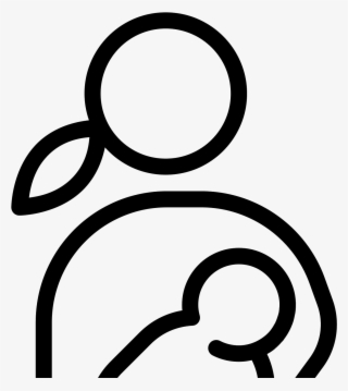 It's The Logo Of A Woman Breastfeeding Her Baby - Breastfeeding Icon Png