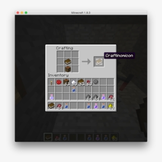 Crafting The Craftinomicon - Minecraft