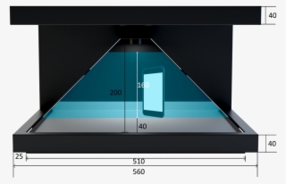 2 Measurement Front - Holographic Display
