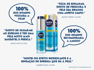 Testemunhos Nivea Men Instant Fix - Nivea