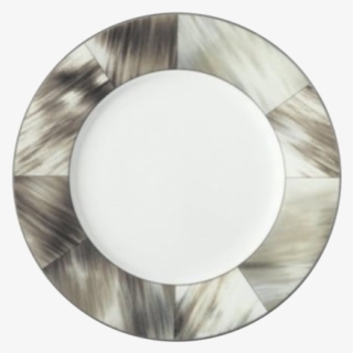 Ralph Lauren Gwyneth Salad Plate - Ralph Lauren Gwyneth Horn Salad Plate - Silver One