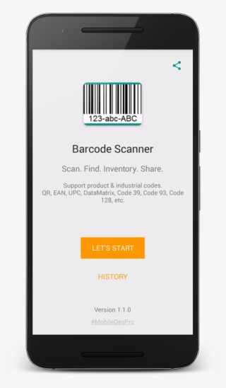 Barcode Qr Datamatrix Vin Scanner For Android - App Profuturo