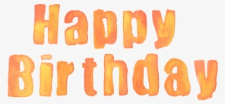 New Animation Happy Birthday Transparent Sticker Wishing