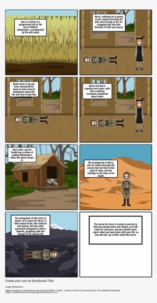 The Snows Of Kilimanjaro - Cartoon