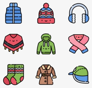 Winter Clothes And Accessories - Toilet Png Icon