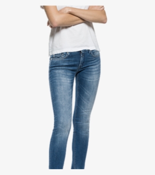 Luz Skinny Jeans Broken Twill Power Stretch Wx689 000