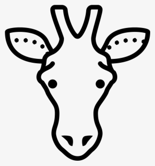 This Icon Is Depicting A The Head Of A Giraffe And - Northern Giraffe