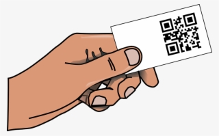 It Was Fashionable For A Time To Include A Qr Code - Business Card Clip Art Use