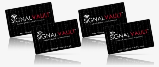 Shark Tank Super Offer - 2 Pack Signal Vault Credit & Debit Card Protector