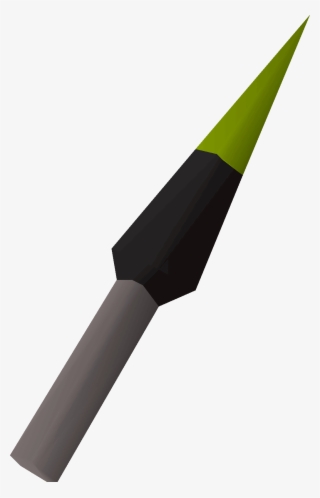 Black Knife Detail - Black Transparent Knife