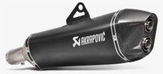 Akrapovic Bmw F650gs 08 12 Black Titanium Slip On Exhaust - Bmw F 800 Gs Akrapovic