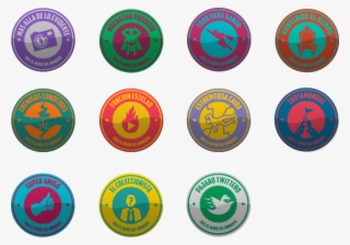 Superhero Badges - Wallpaper