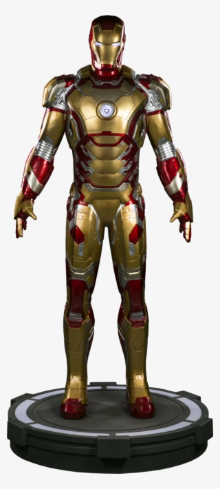Iron Man 3 Life-size Statue Iron Man Mark 42 By Sideshow - Iron Man Life Size Statues