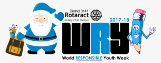 World Responsible Youth Week Logo, Click Here - Cartoon