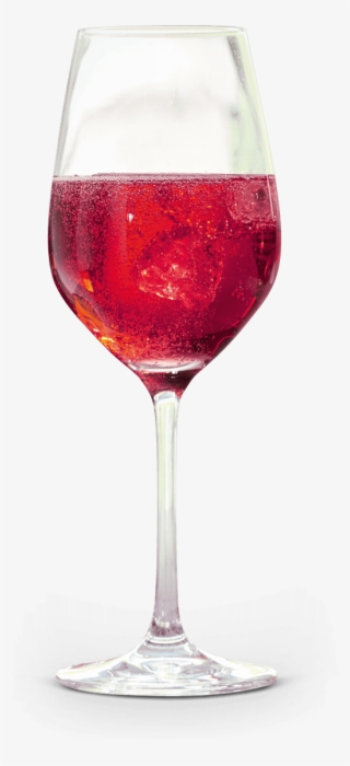 Raspberry Aperitif - Wine Glass