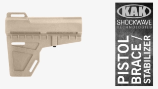 Kak Shockwave Blade Ar 15 Pistol Brace Stabilizer - Ar-15 Style Rifle