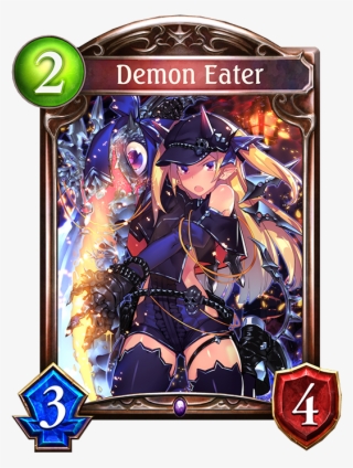 Unevolved Demon Eater Evolved Demon Eater - Shadowverse Wolf Fang Swordsman