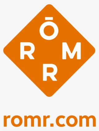 R Logo White On Orange