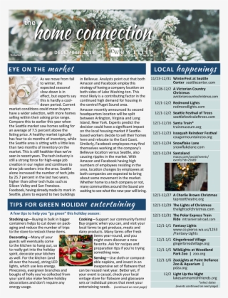 Eye On The Market, Local Happenings, Tips For Green - Seattle